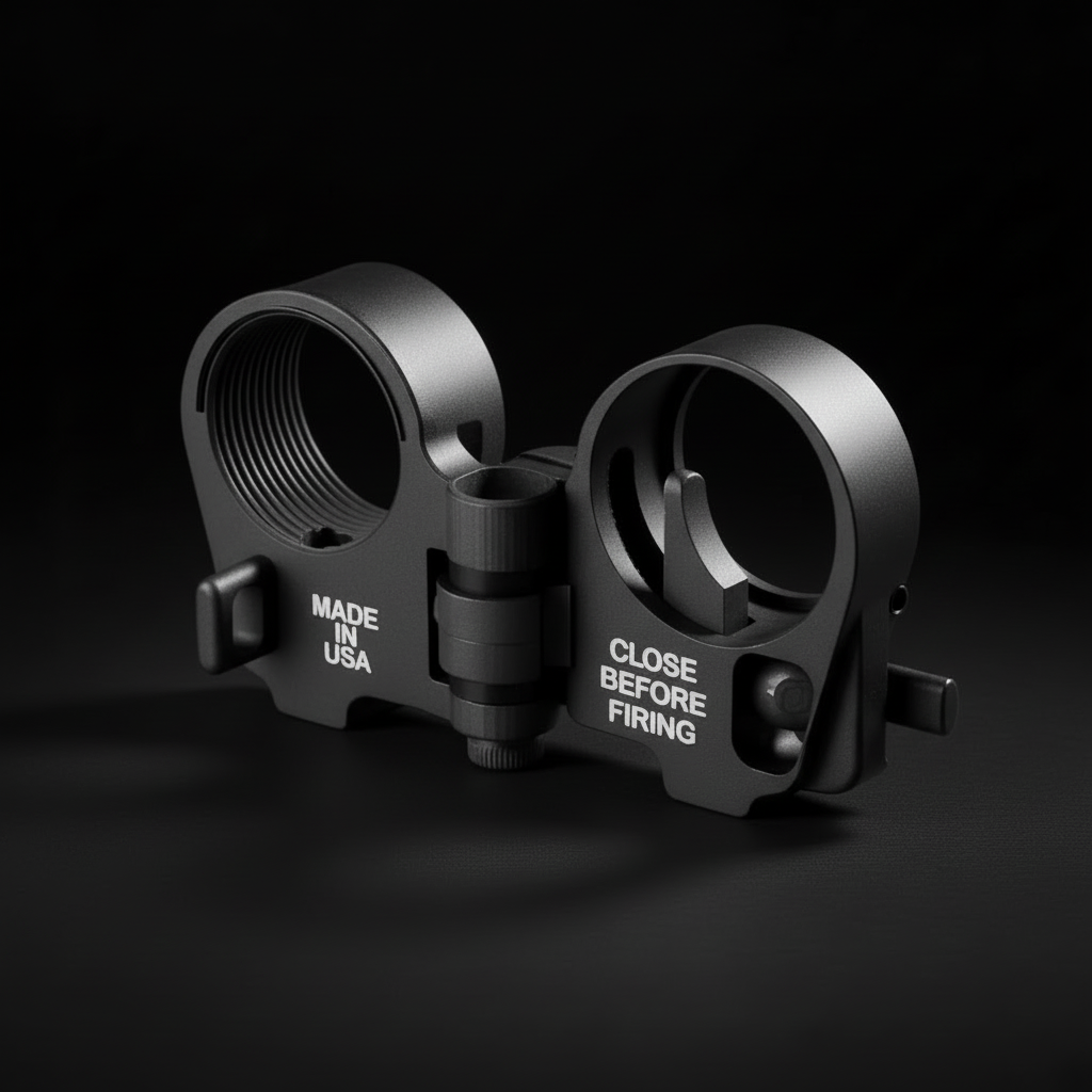 Integrated Single-Point Sling Attachment - Precision CNC Machined Detail