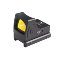 LockTactic RMR Red Dot Sight - Front View with Yellow Reticle Display
