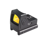 LockTactic RMR Red Dot Sight - Front View with Yellow Reticle Display
