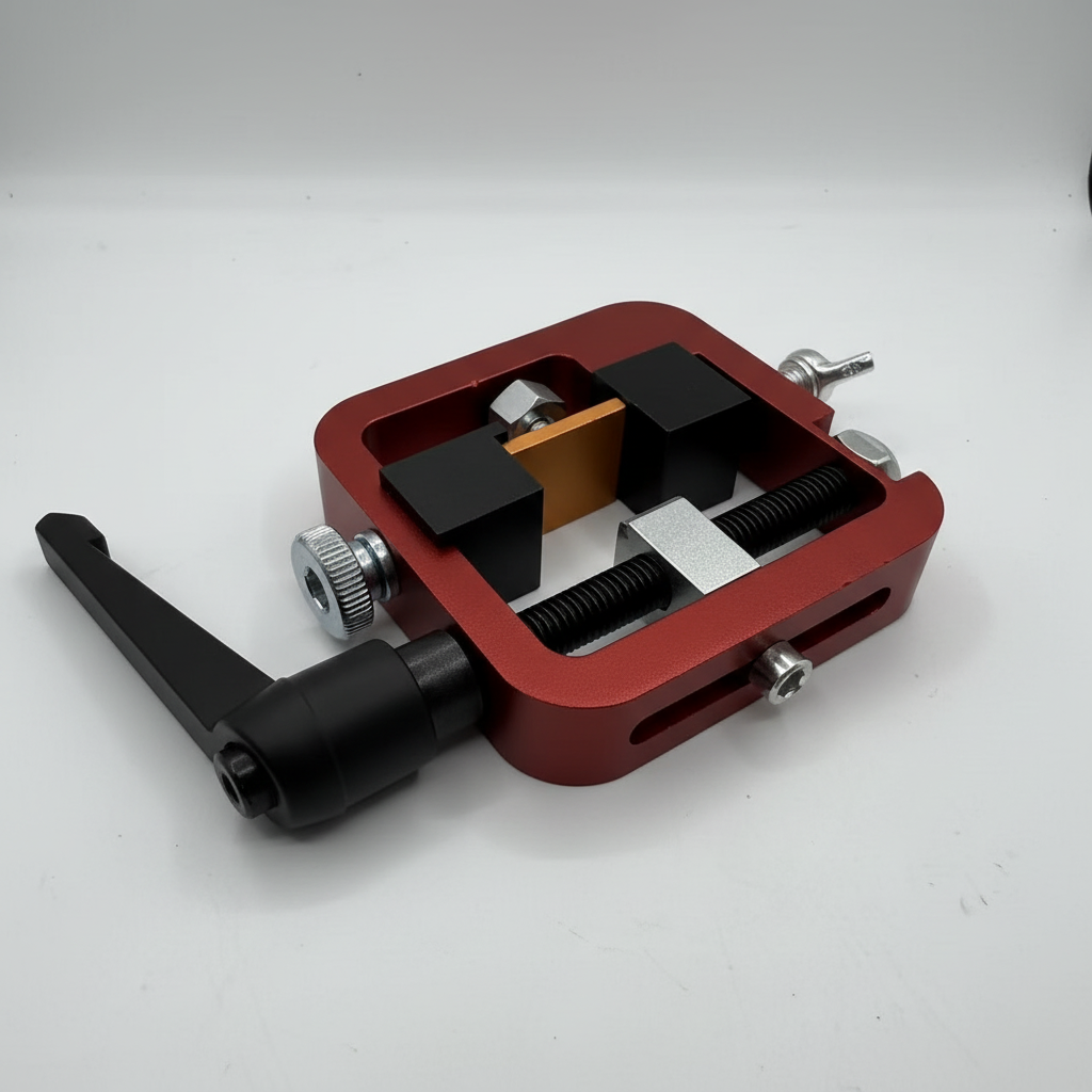 Sight pusher tool for Glock pistols - fine adjustment threads with side-view window for accuracy